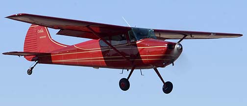 Cessna 170B N2650D, Coolidge Fly-in, February 4, 2012